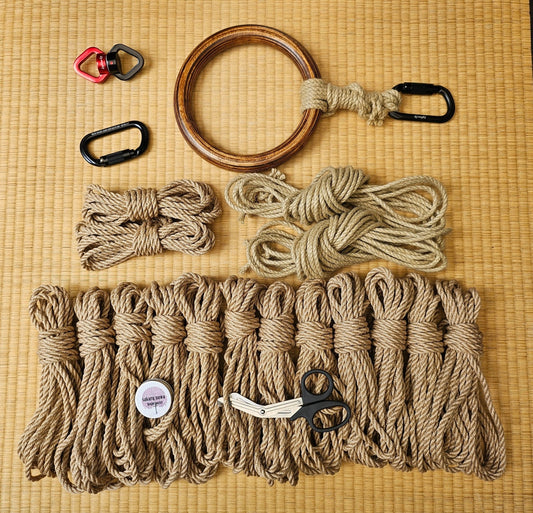 Complete Jute Shibari Rope Kit - RebornRopes