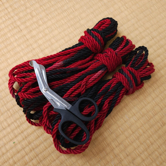 Red Twilight 2 - Ply Shibari Jute Rope - Free Shears!* - RebornRopes