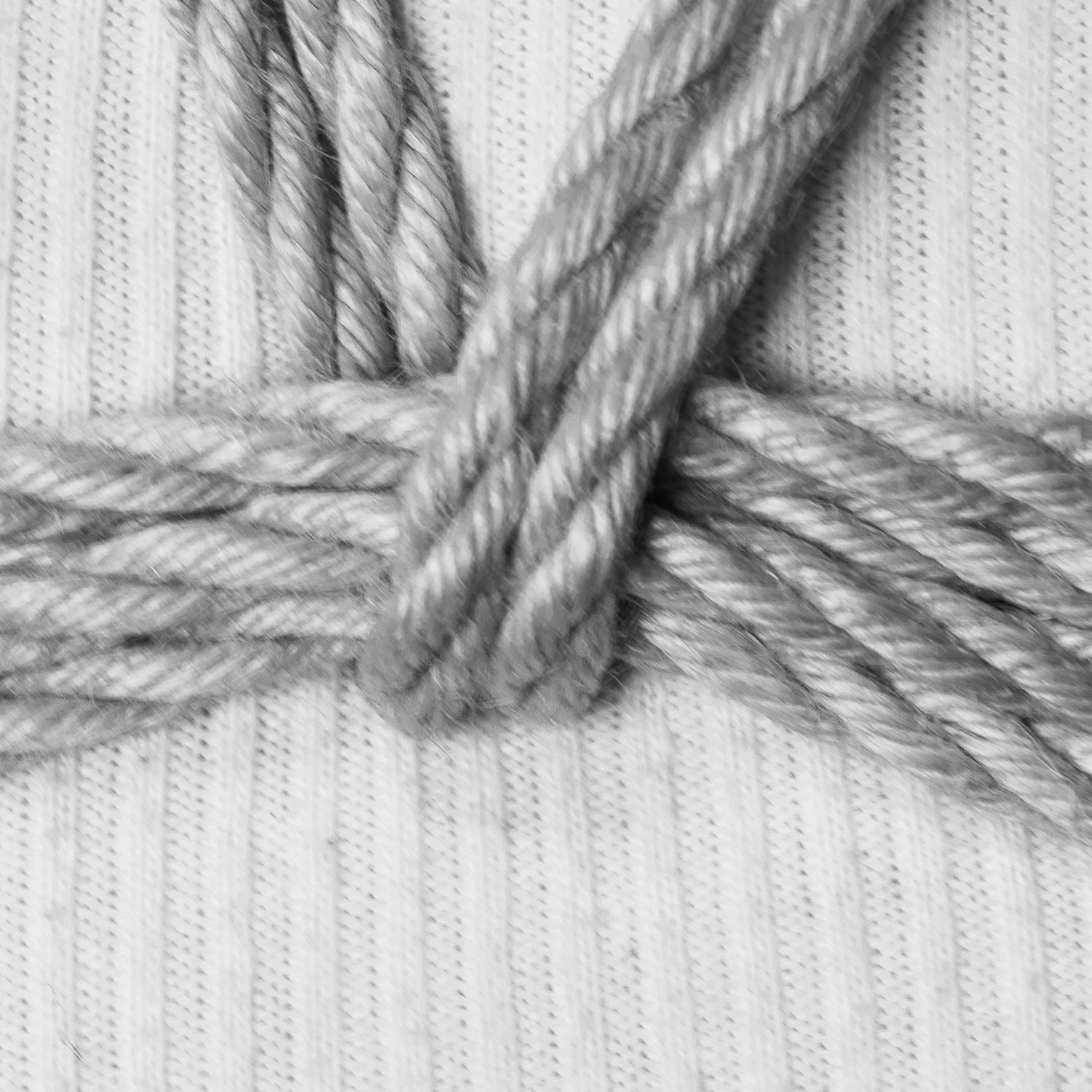 Shibari Guide to Tying a turn friction, with a juteo rope on a model. Reborn Ropes