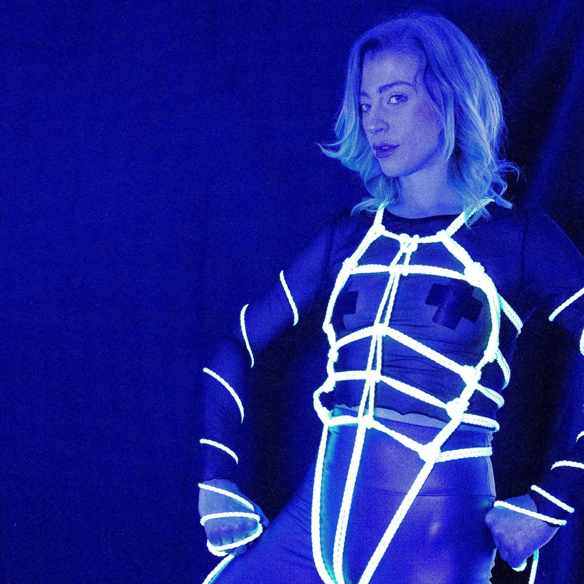 Shibari Rope Glow in the Dark -Fast Shipping – RebornRopes