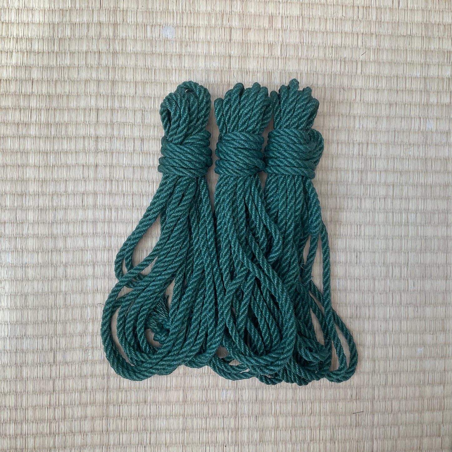Forest Teal Green Shibari Rope