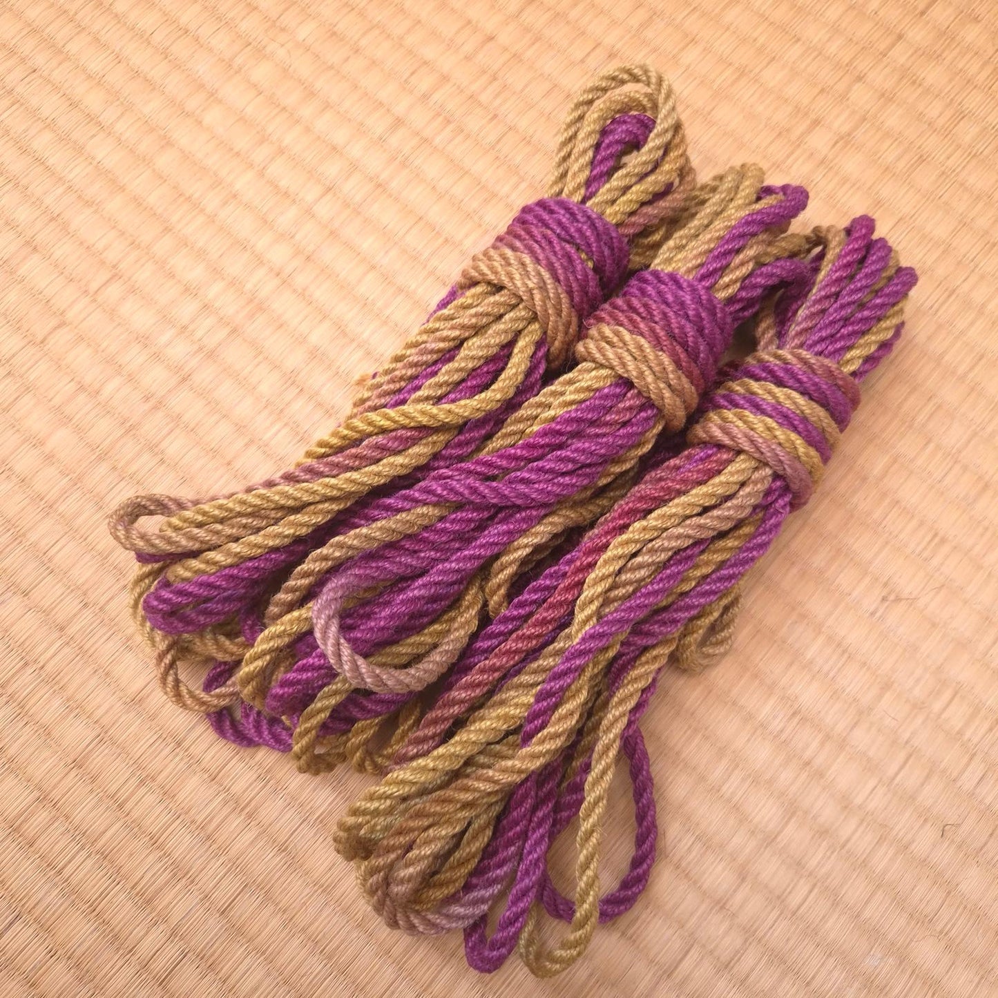 Rhubarb and Custard - Special Edition. Shibari Jute Rope - Free Shears!*