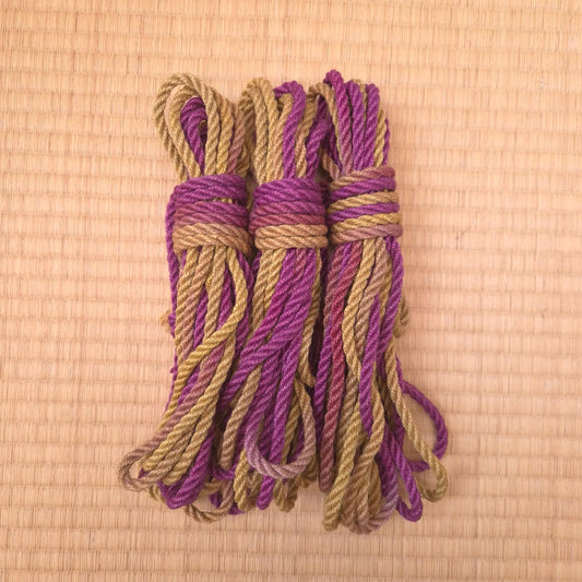Rhubarb and Custard - Special Edition. Shibari Jute Rope - Free Shears!*