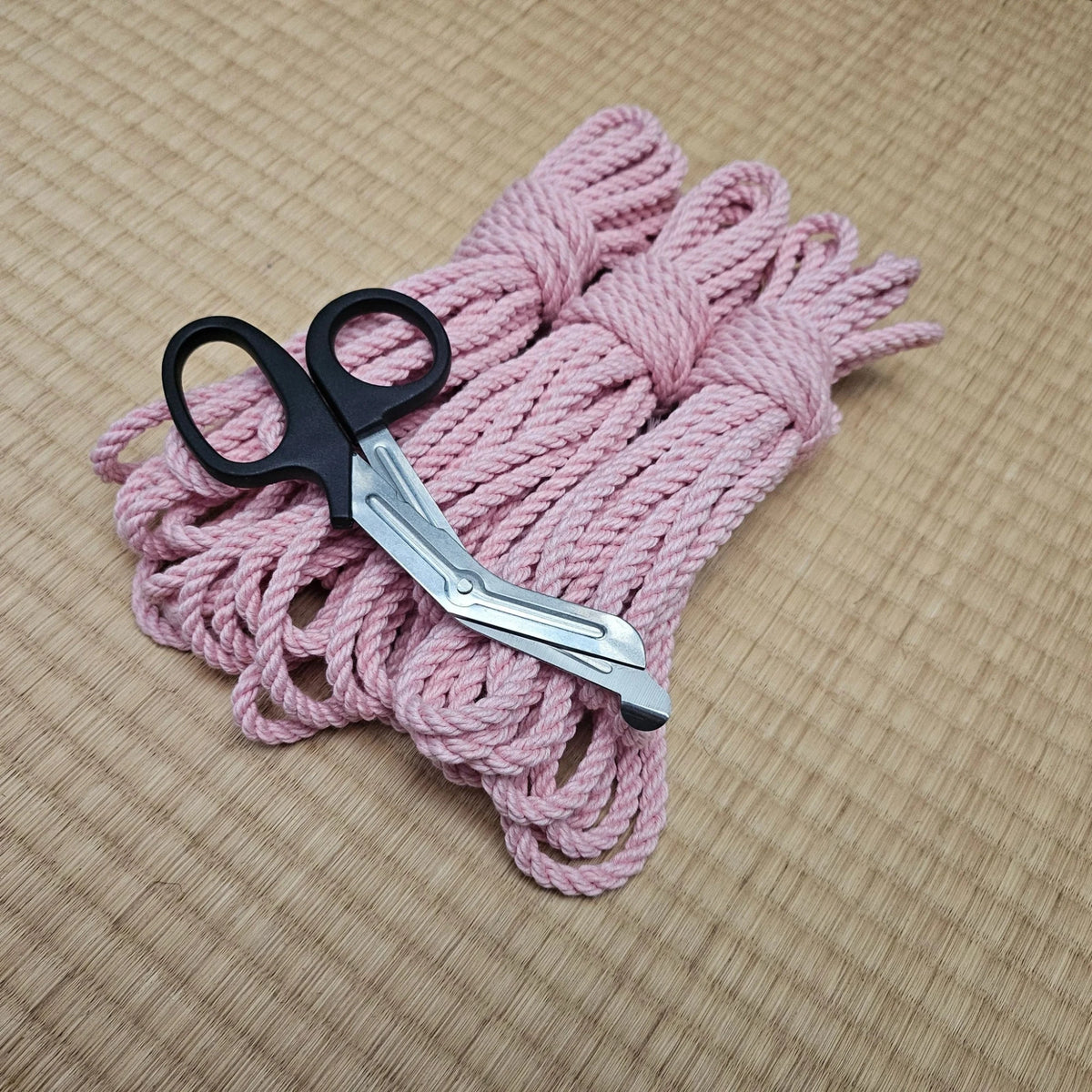 Pink Yarn Rope Baby pink shibari UV Glow Rope – RebornRopes