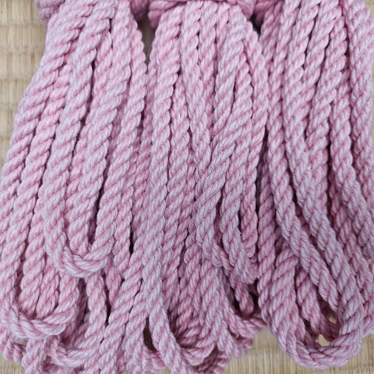 Small Pink Rope Baby pink shibari UV Glow Rope – RebornRopes