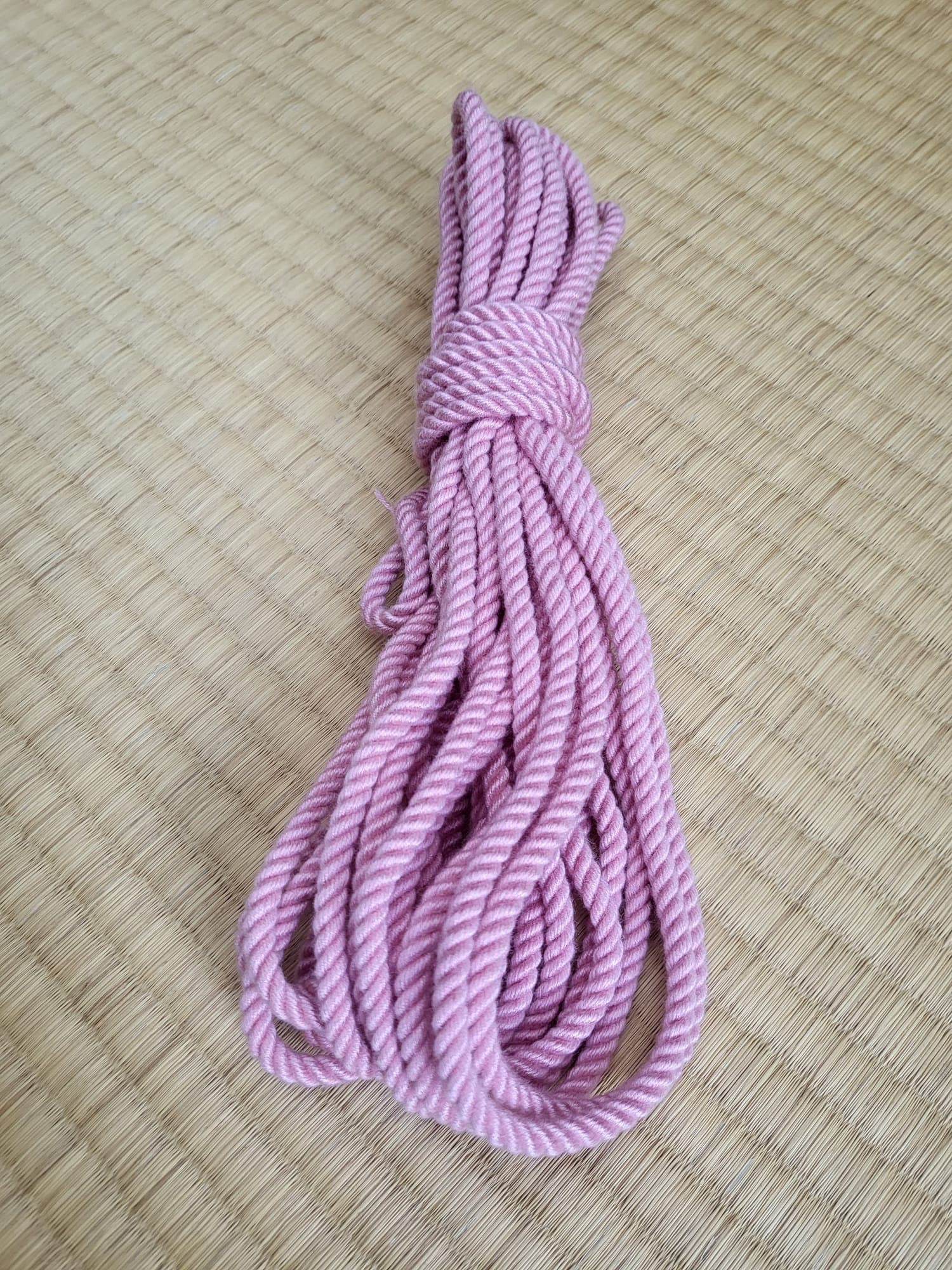 Pink Ropes Durable ‘Ballet Pink’ Shibari Bondage rope in Bamboo – RebornRopes
