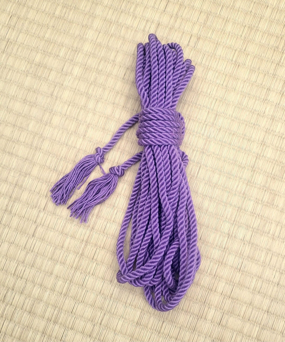 Lavander Rope Lavender Purple Bondage Rope in Bamboo – RebornRopes