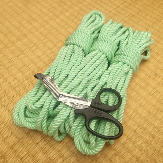 Bamboo ‘Mint’ bondage rope. - RebornRopes