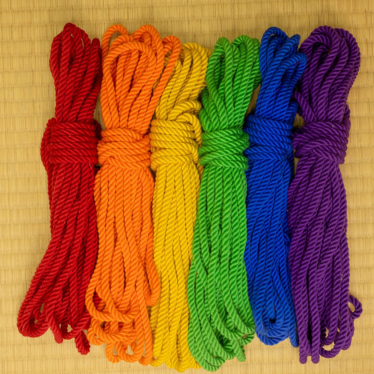 Rainbown Ropes Rainbow Bondage Rope Kit – RebornRopes