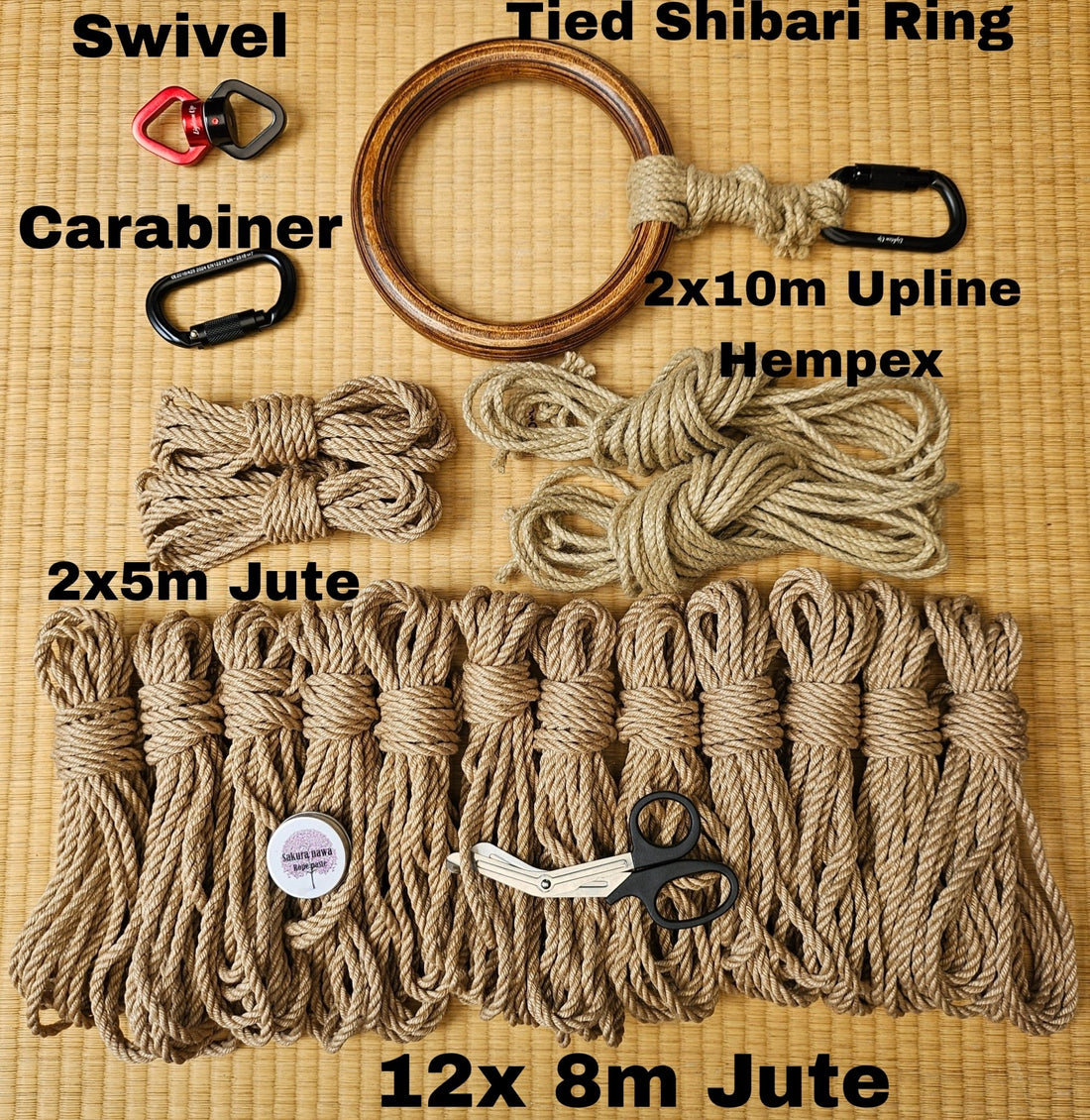 Natural Shibari Bondage Rope - Treated & Ready to use – RebornRopes
