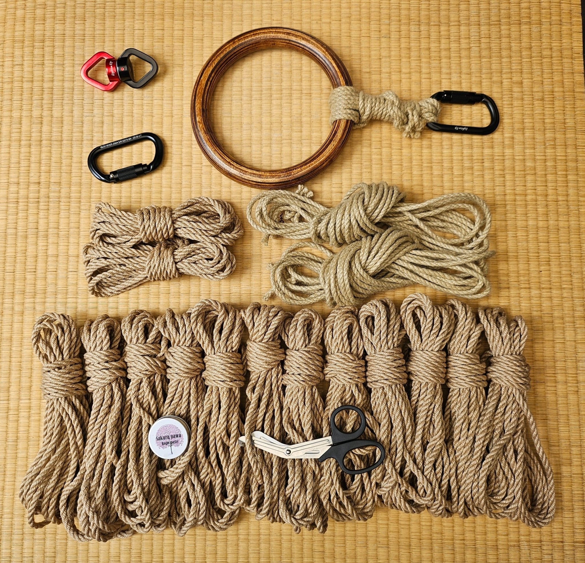 Sub Shop Rope Natural Shibari Bondage Rope - Treated & Ready to use β RebornRopes