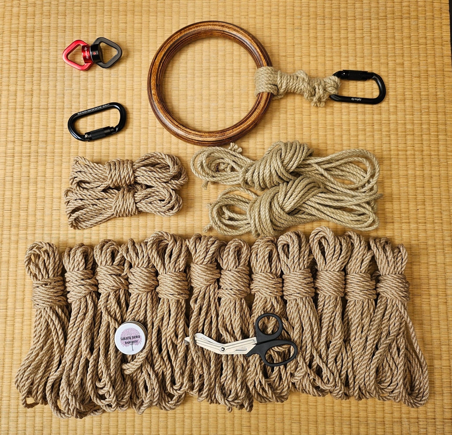 Complete Jute Shibari Rope Kit - RebornRopes