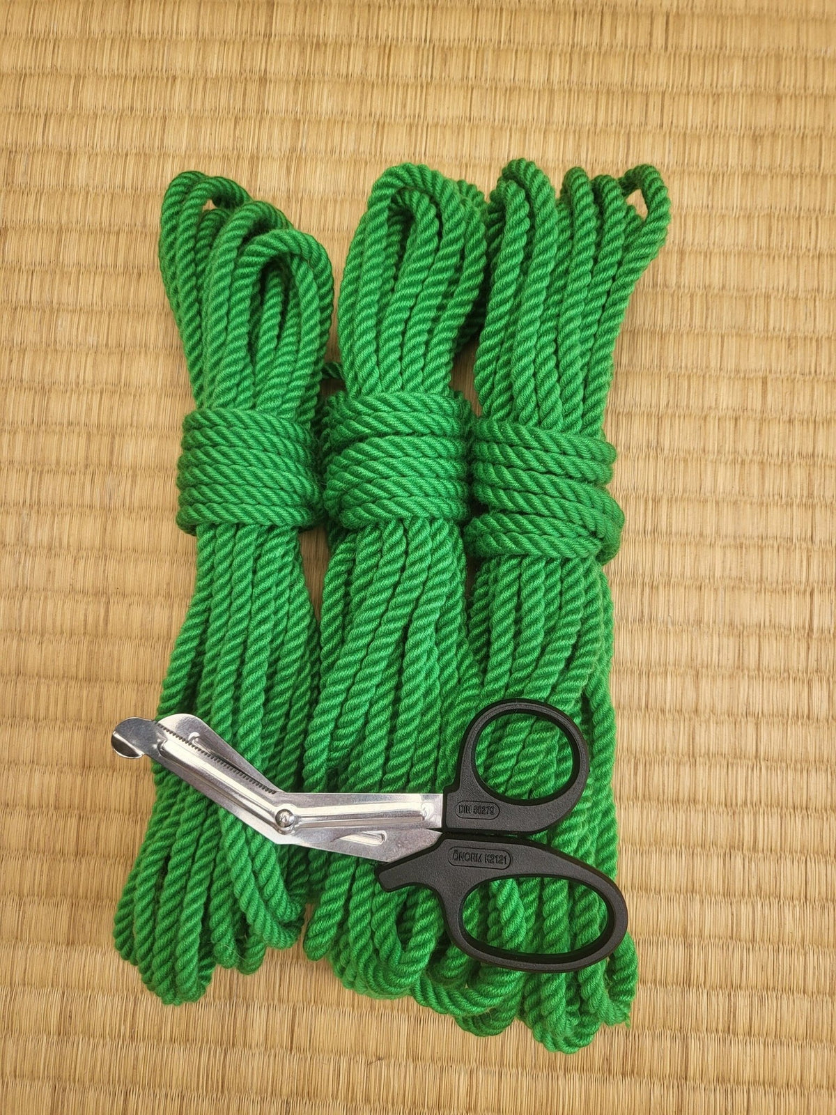 Bangaed Rope Emerald green Bondage Rope Bamboo – RebornRopes