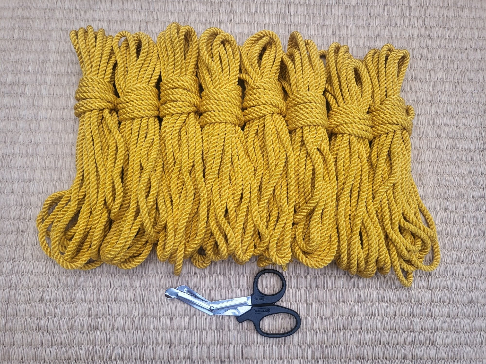 Goldilocks Gold Bamboo Bondage Rope – RebornRopes