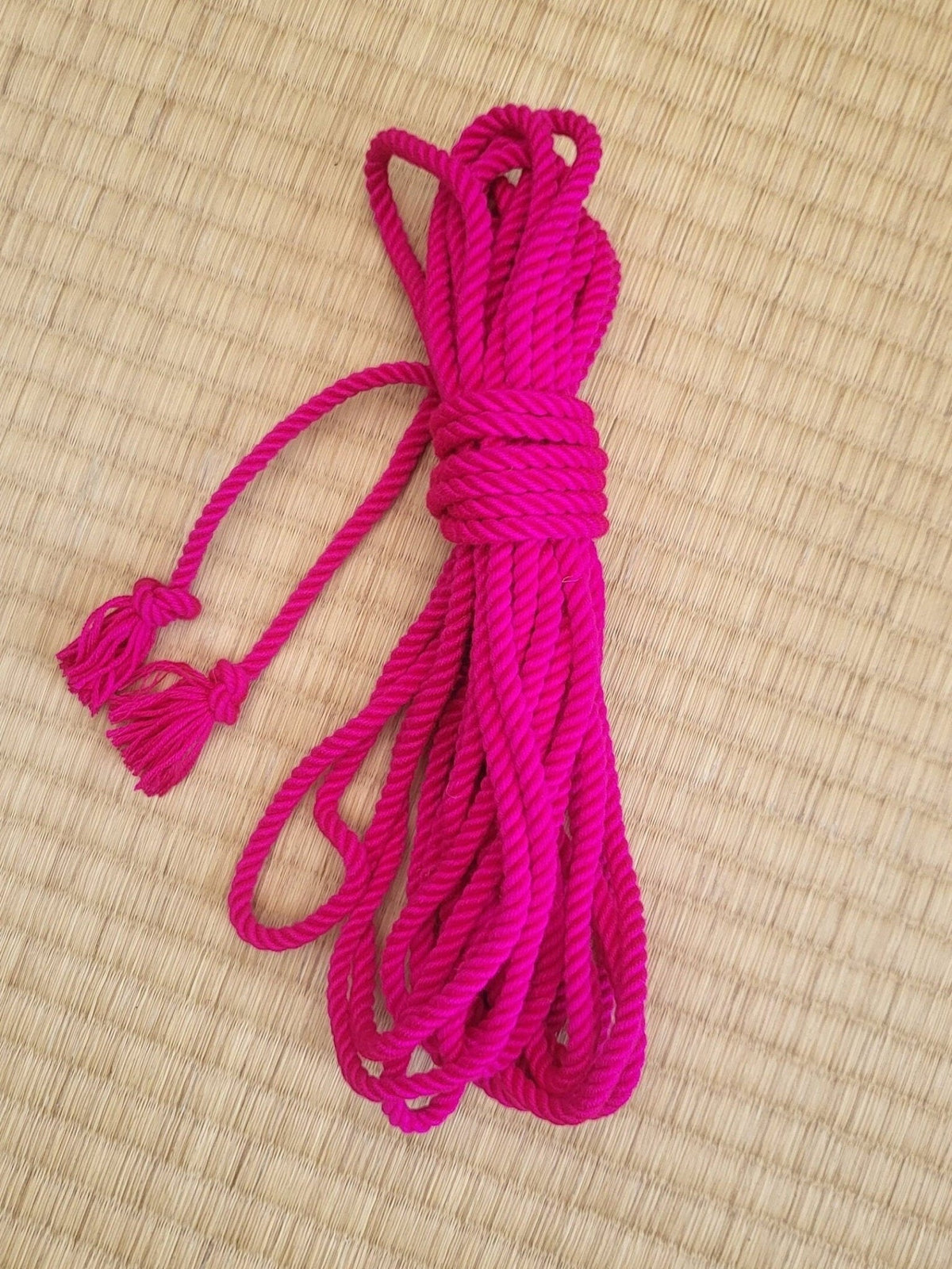 Pink Ropes Durable Pink Bondage Rope in Bamboo – RebornRopes