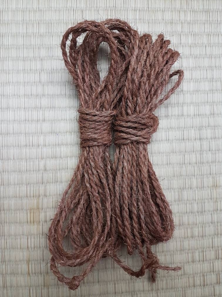 Japanes Rope Japanese Palm Rope, scratchy rope for torture ties – RebornRopes