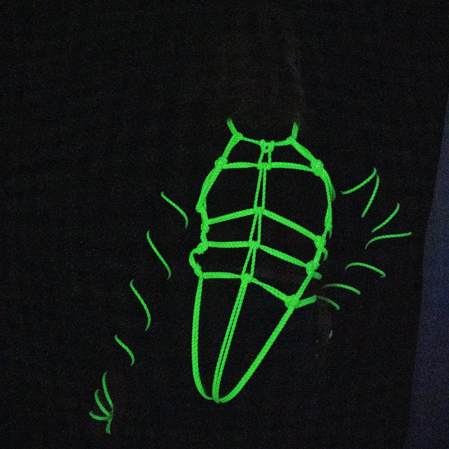 Mint Shibari UV Glow Rope β RebornRopes