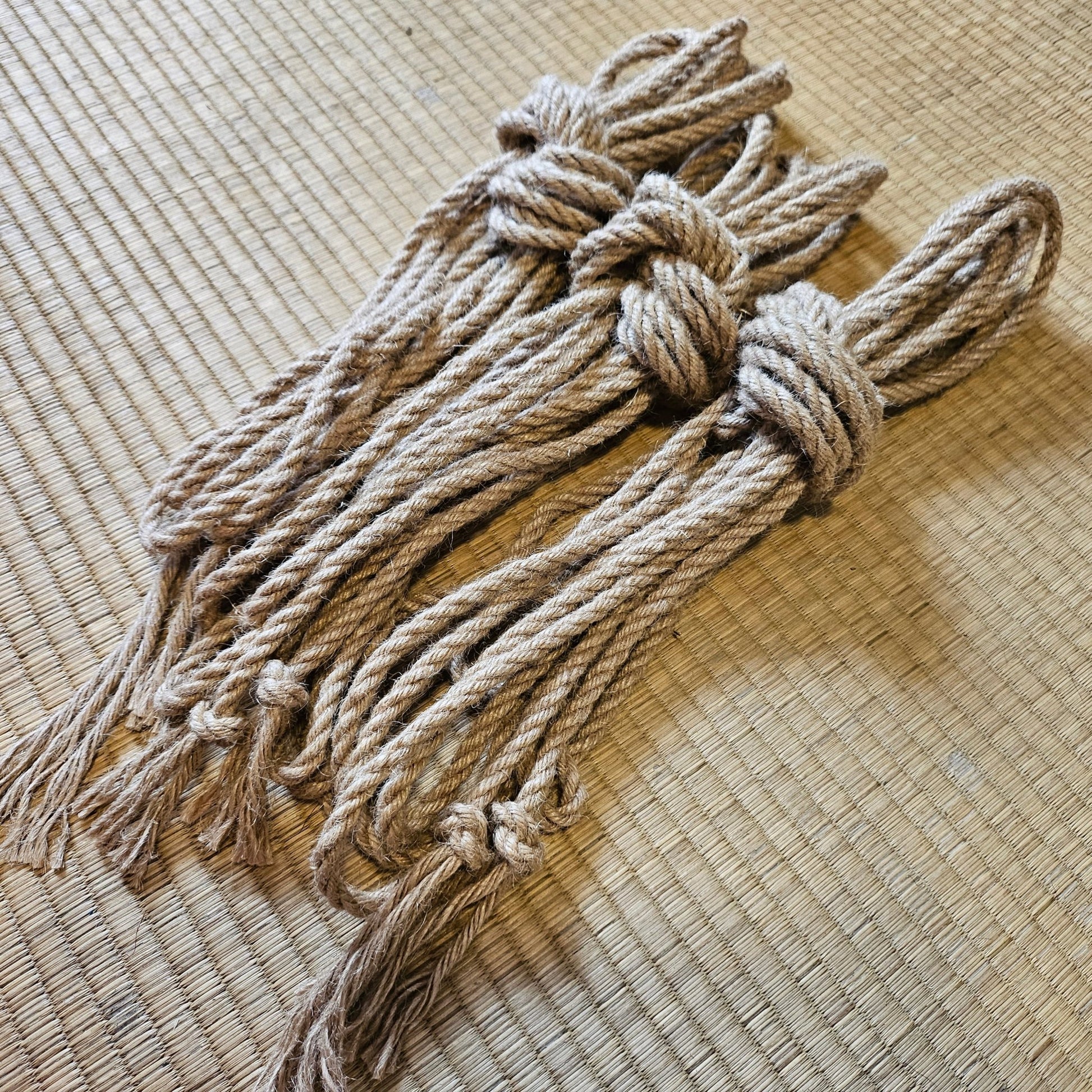 Natural Raw Value Jute Shibari Rope. - RebornRopes