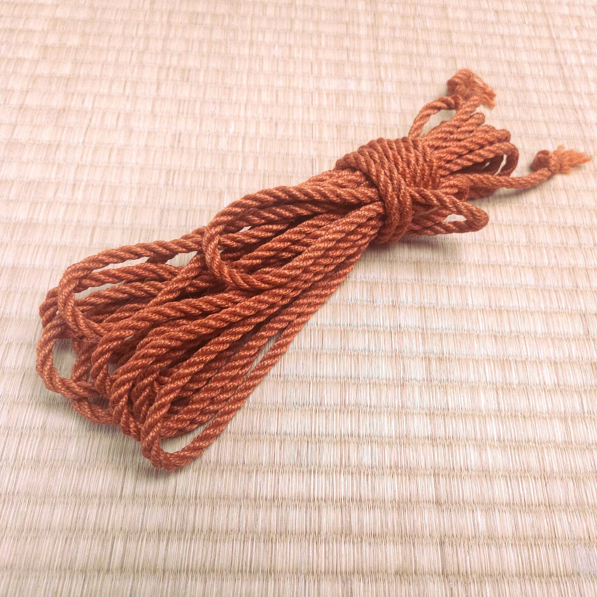 Orange 2 - Ply Jute Shibari Rope - RebornRopes