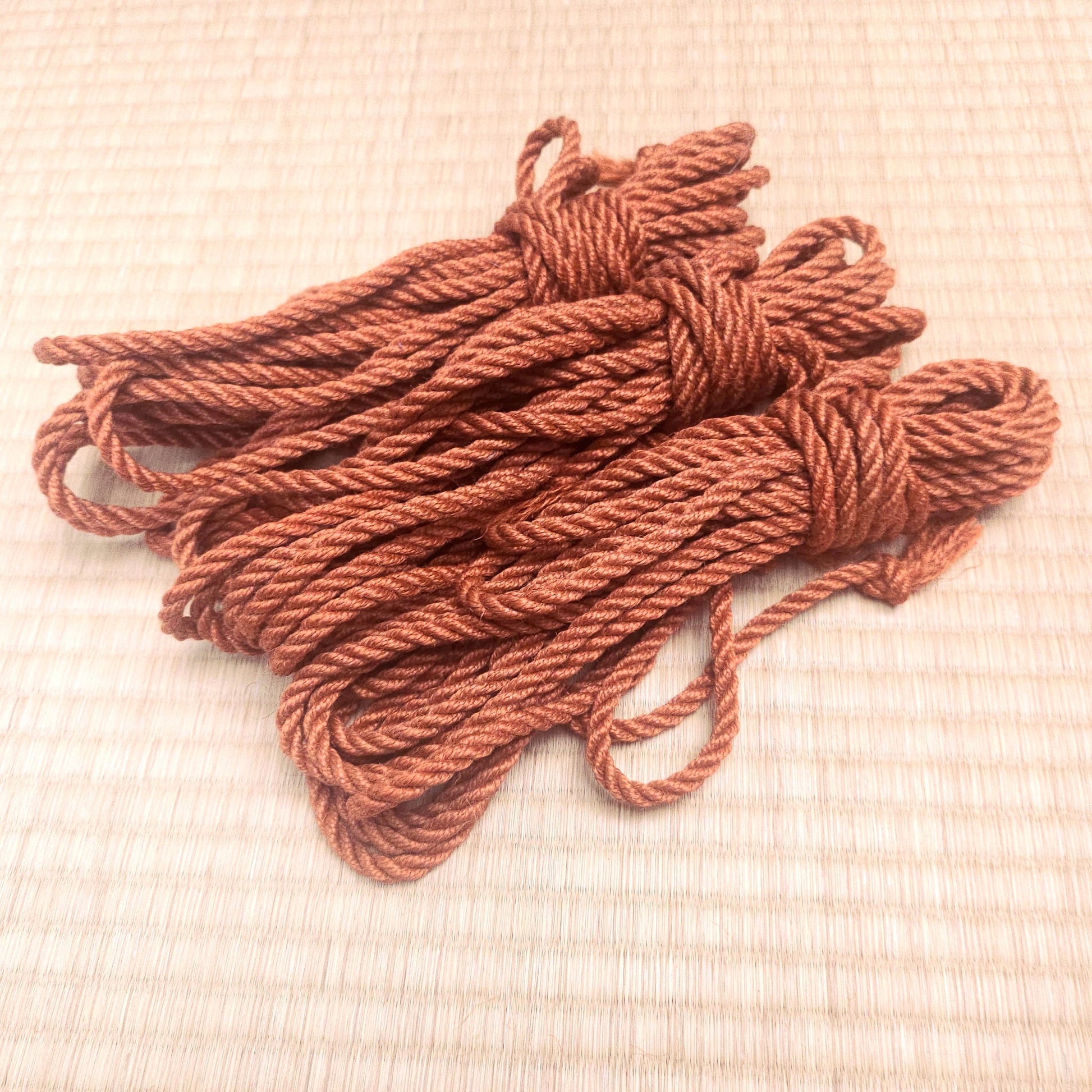 Orange 2 - Ply Jute Shibari Rope - RebornRopes