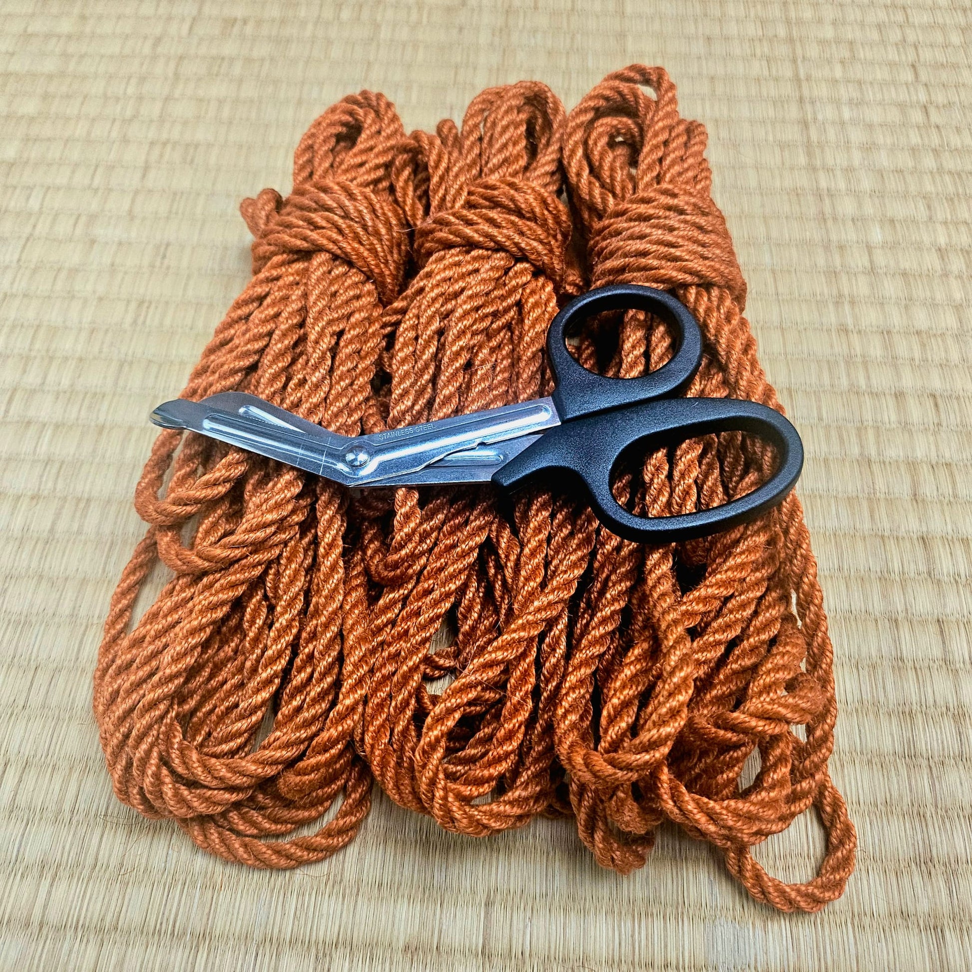 Orange 2 - Ply Jute Shibari Rope - RebornRopes