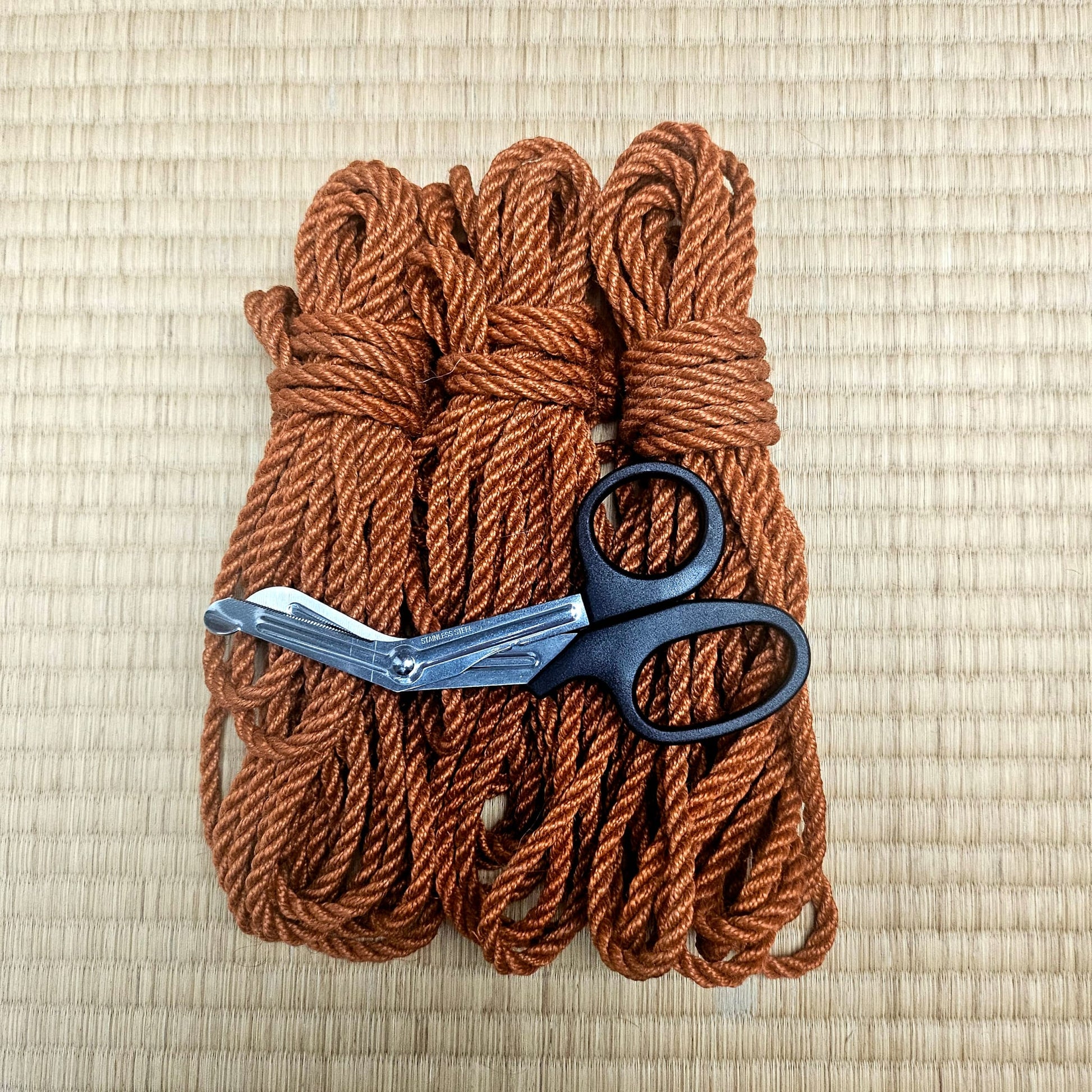 Orange 2 - Ply Jute Shibari Rope - RebornRopes