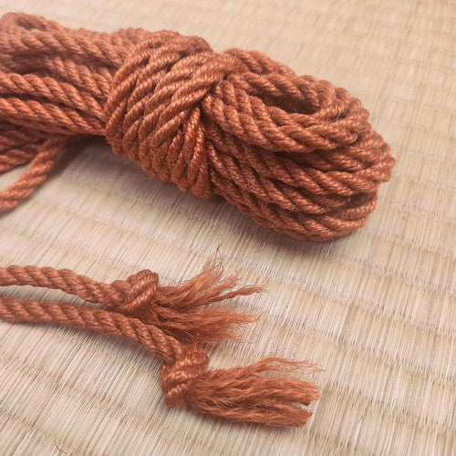 Orange 2 - Ply Jute Shibari Rope - RebornRopes