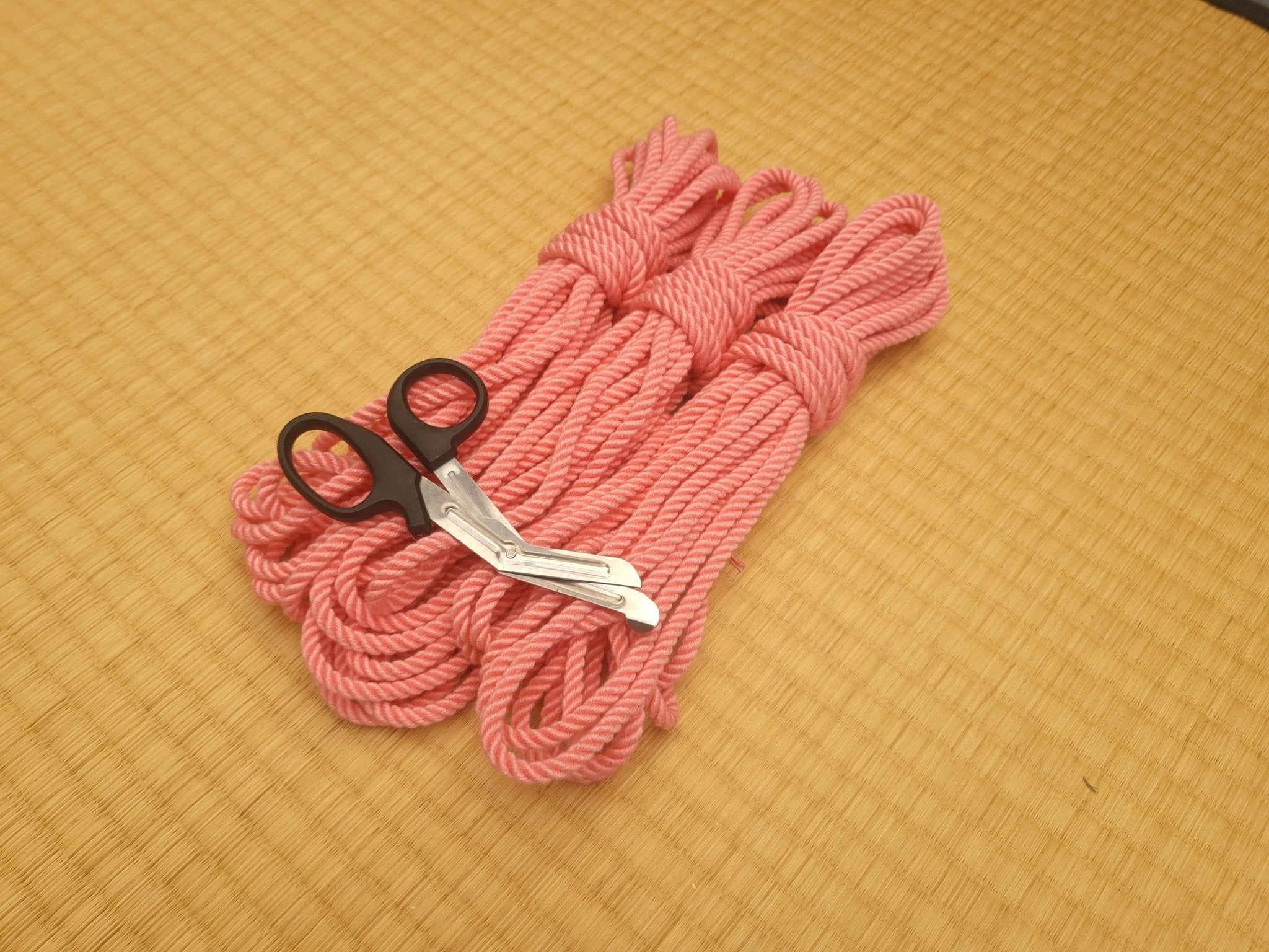 Bamboo Rope Making Peach Melba Bamboo Bondage Rope - Ready to Use – RebornRopes