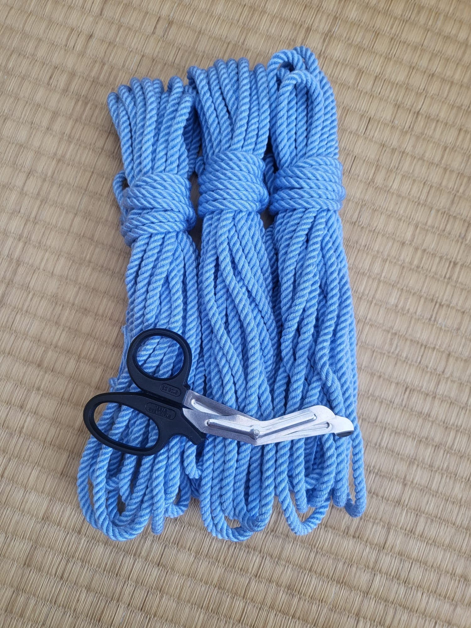Periwinkle Blue Bondage Shibari Rope – RebornRopes