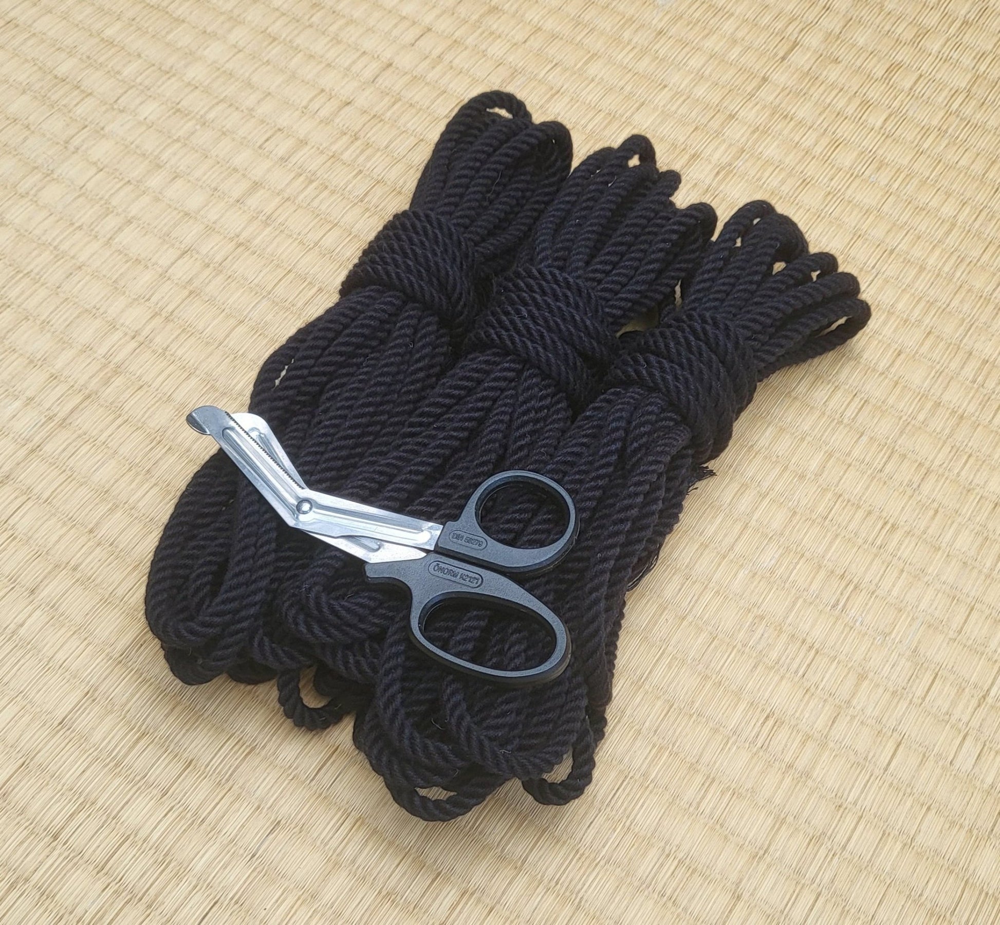 Bangaed Rope Raven Black Bamboo Bondage Rope – RebornRopes