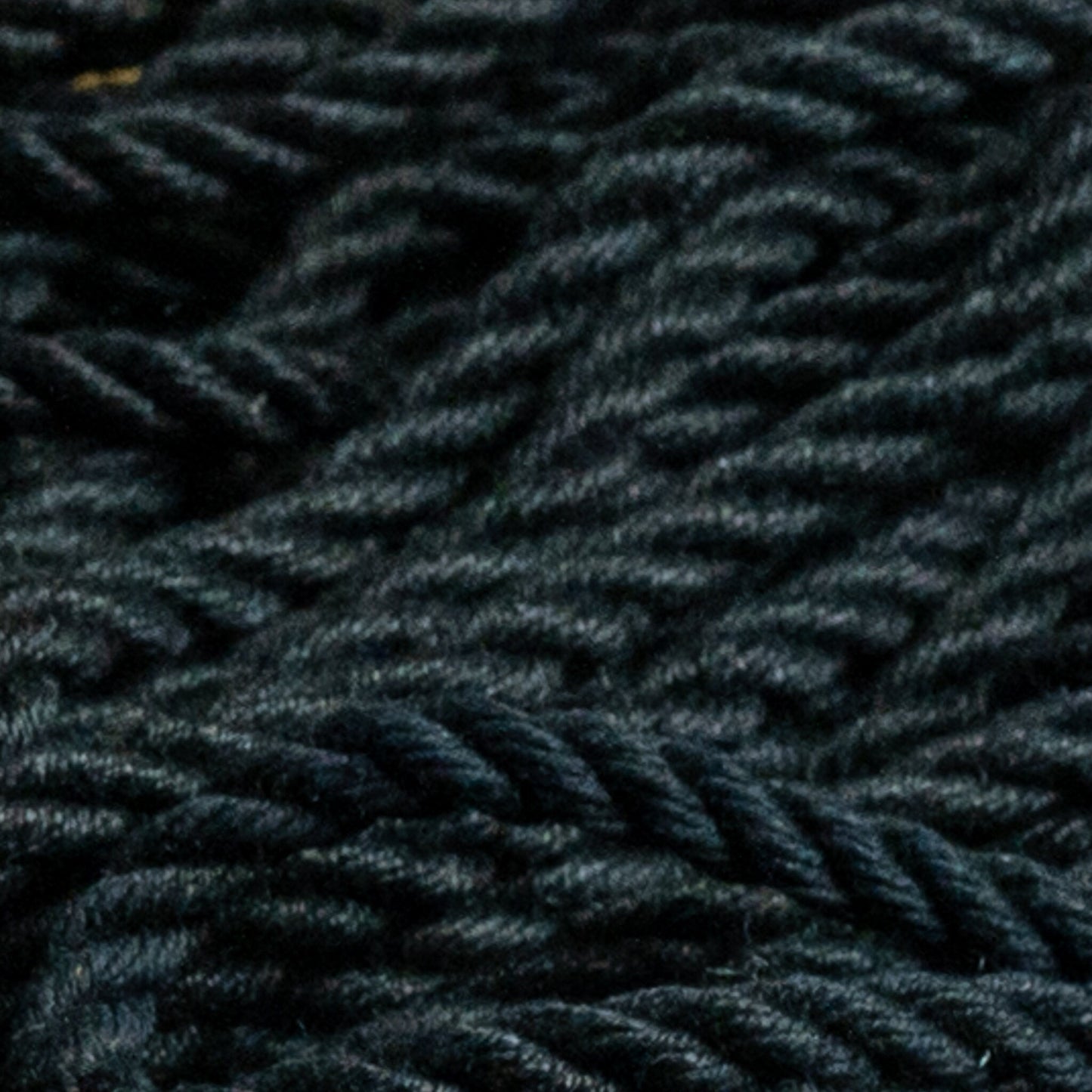 'Raven Black' Hemp bondage rope - RebornRopes