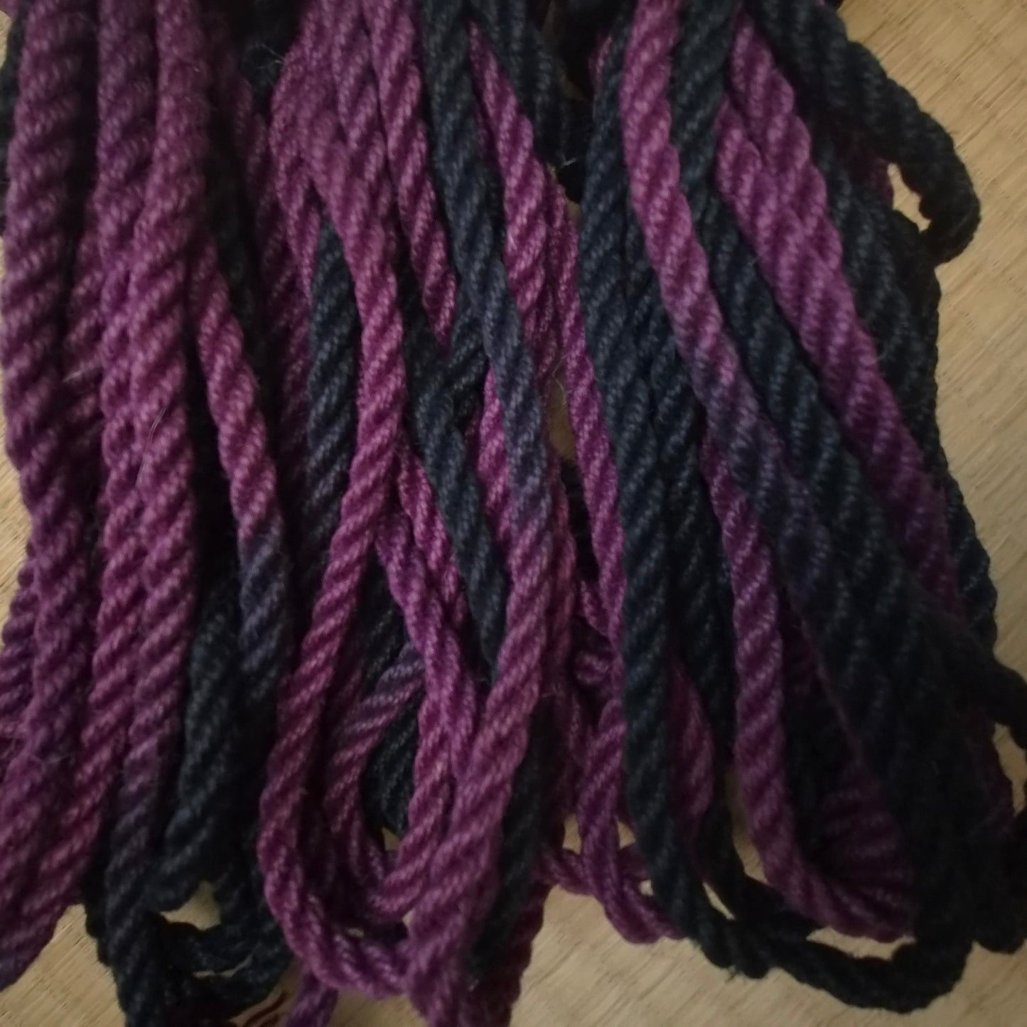 Mauve Twilight 2-Ply Shibari Jute Rope - Free Shears!*