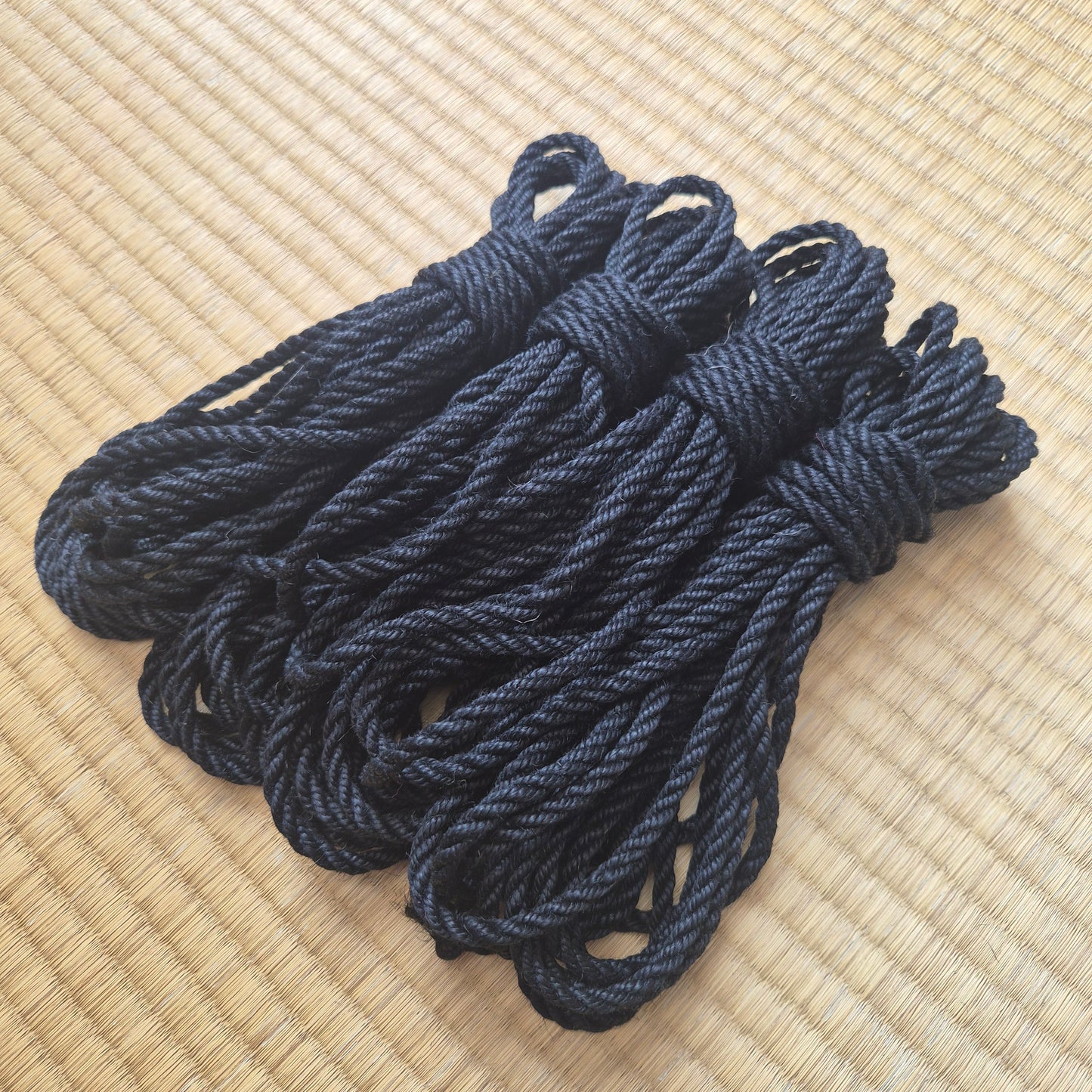 Yukanawa - FloorWork - Black Shibari Rope.