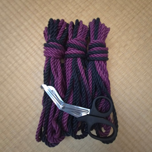 Mauve Twilight 2-Ply Shibari Jute Rope - Free Shears!*