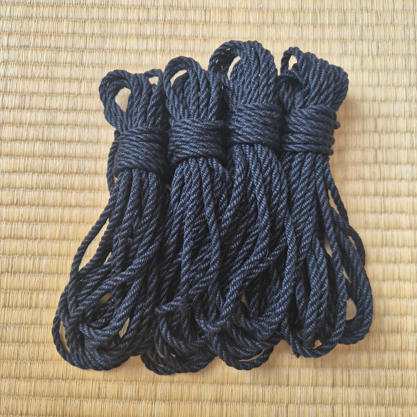 Yukanawa - FloorWork - Black Shibari Rope.