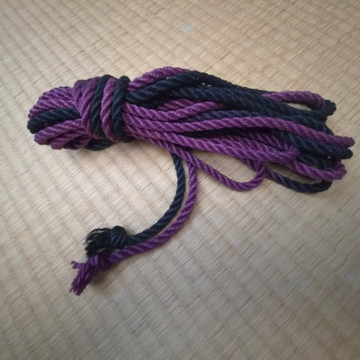 Mauve Twilight 2-Ply Shibari Jute Rope - Free Shears!*