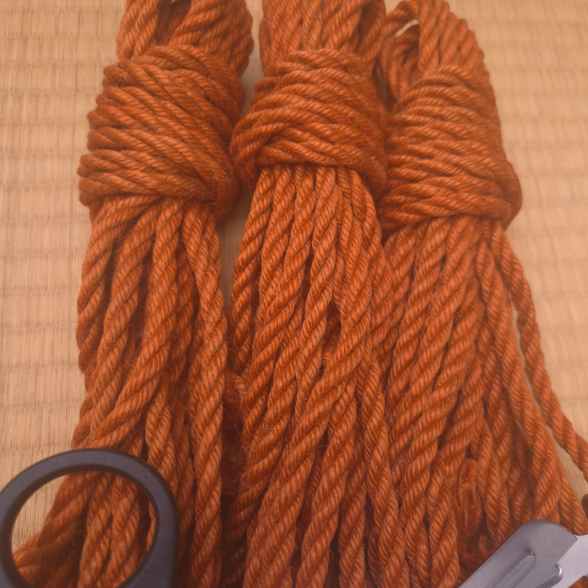 Pumpkin - Fully Treated Jute Shibari Rope