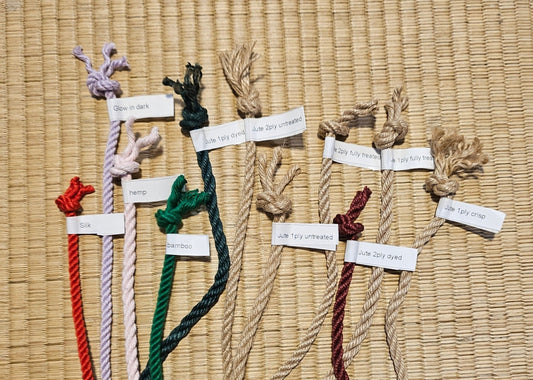 Sample Pack Of Shibari Ropes - RebornRopes