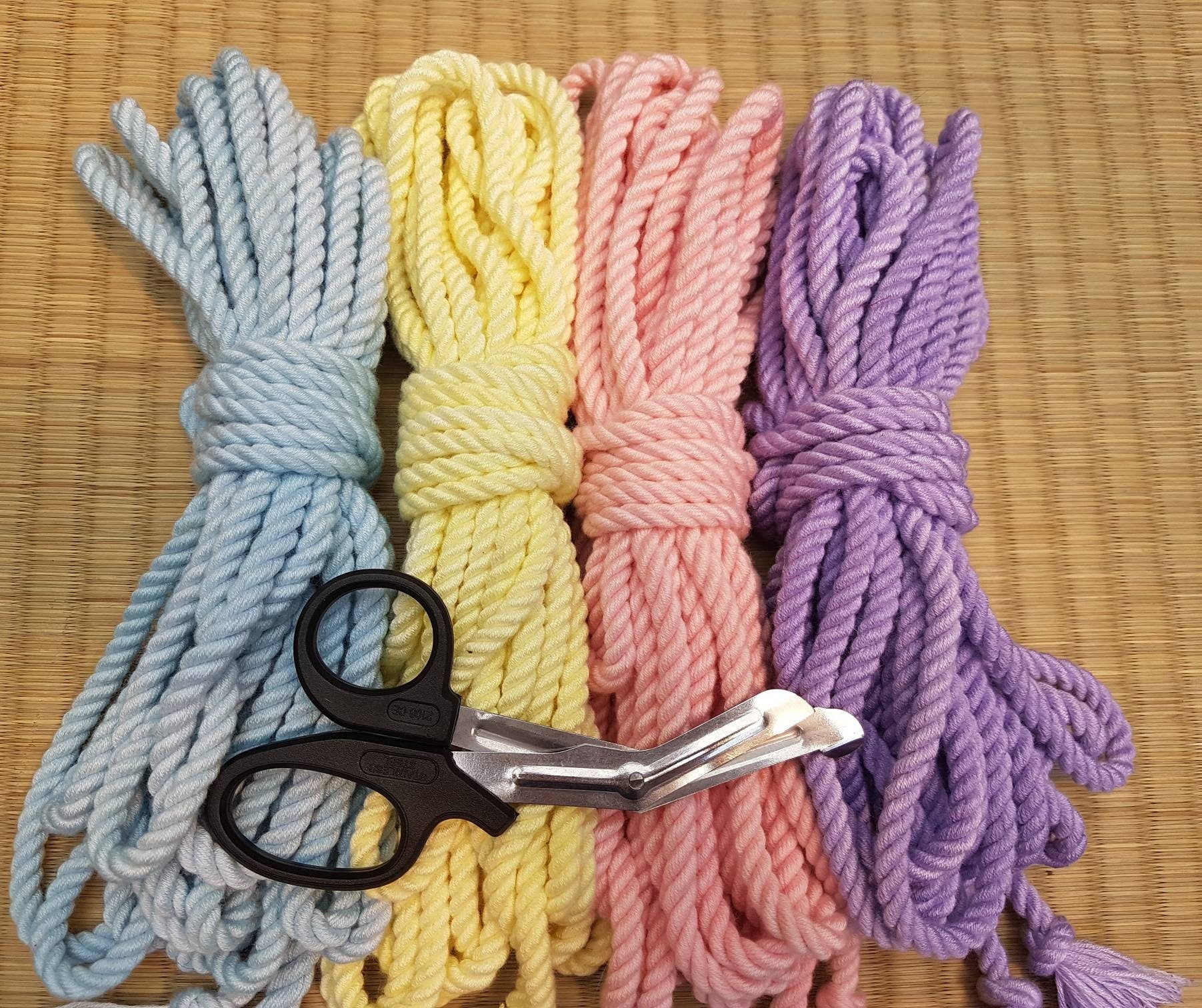 Pshibari Ropes ‘Sweet treats’. bamboo shibari bondage rope. – RebornRopes