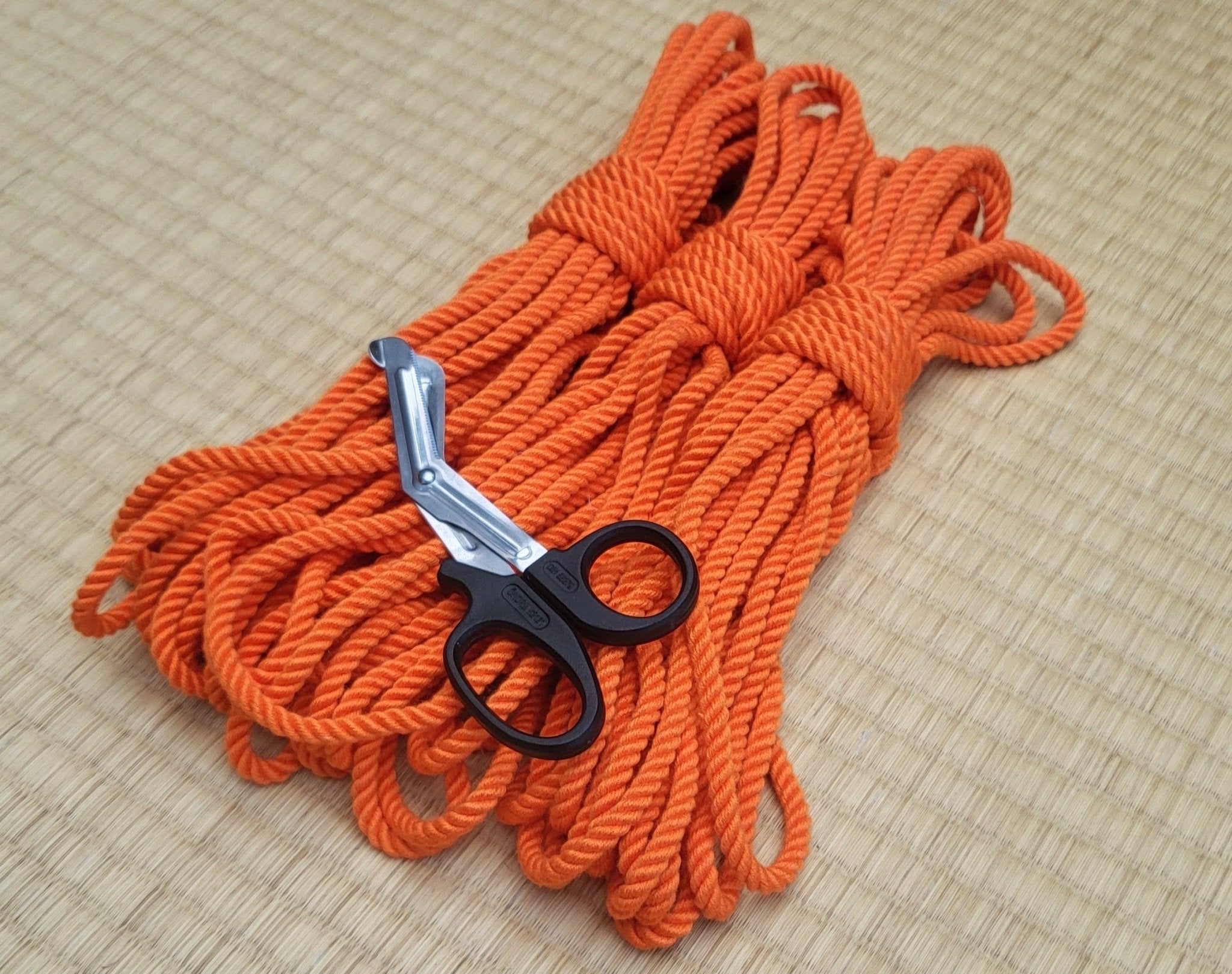 Bangaed Rope Orange Bondage Rope in Bamboo – RebornRopes