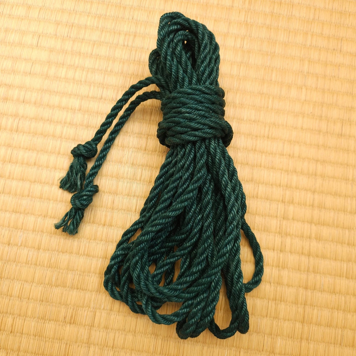Teal - Fully Treated Jute Shibari Rope - RebornRopes