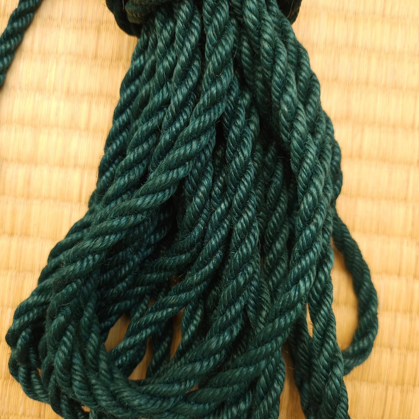 Teal - Fully Treated Jute Shibari Rope - RebornRopes