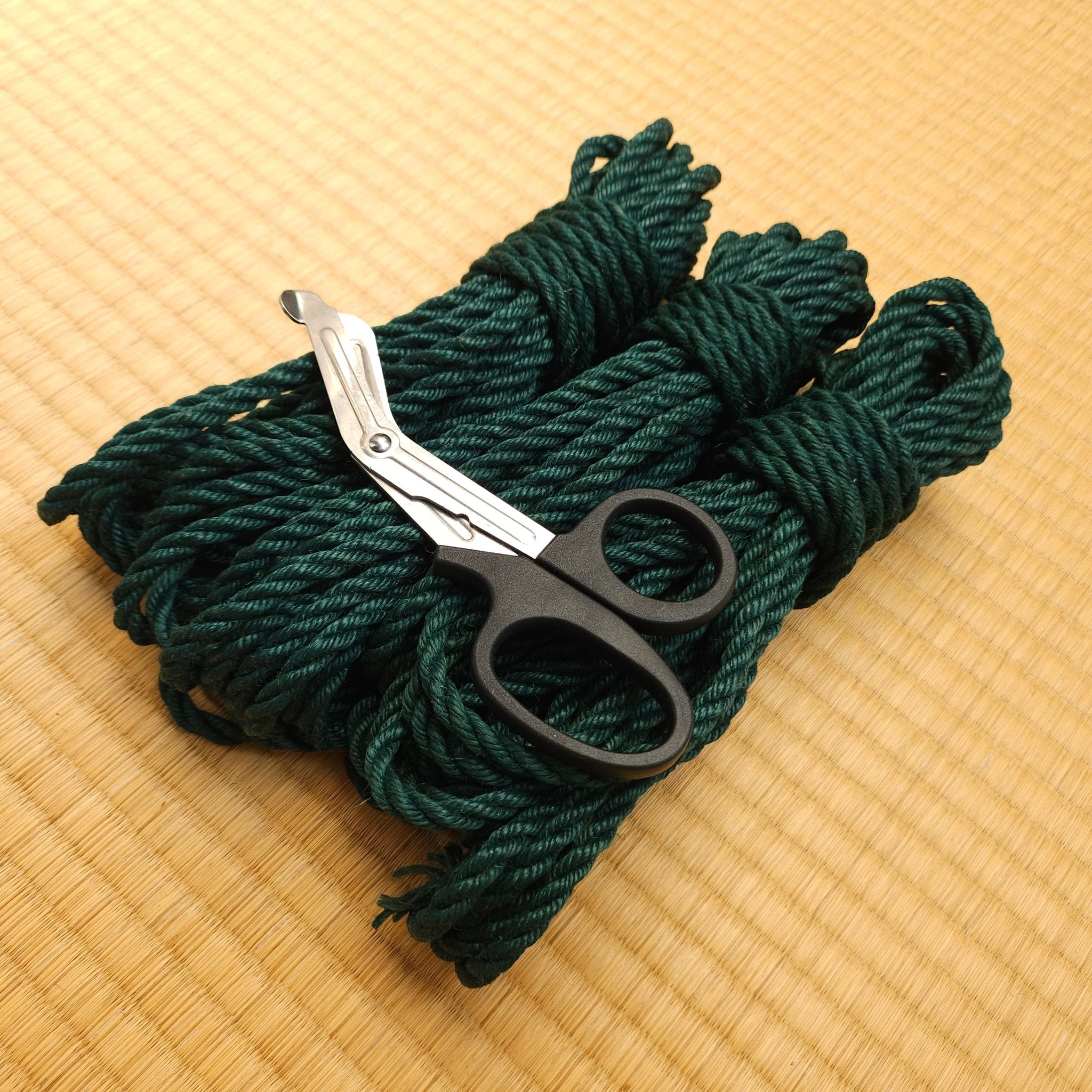 Teal - Fully Treated Jute Shibari Rope - RebornRopes
