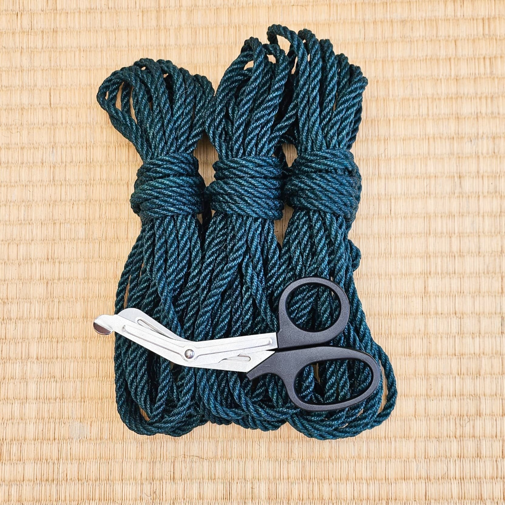 Teal Green Shibari Rope - Super Soft and Ready to Ship – RebornRopes