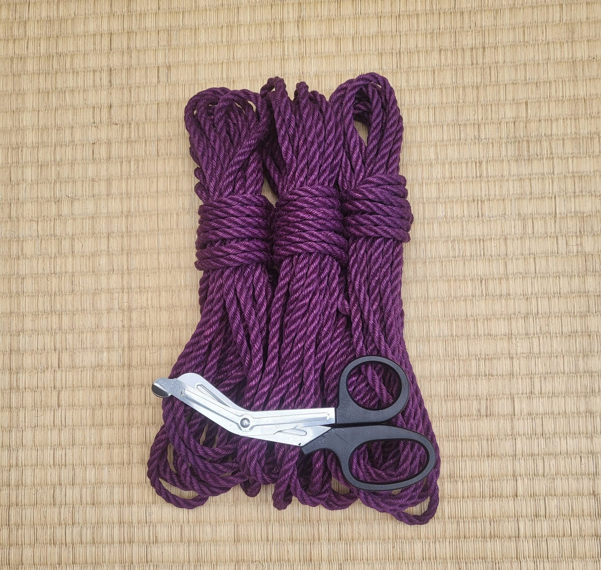 Violet Shibari Bondage Rope - Fully Treated Jute – RebornRopes
