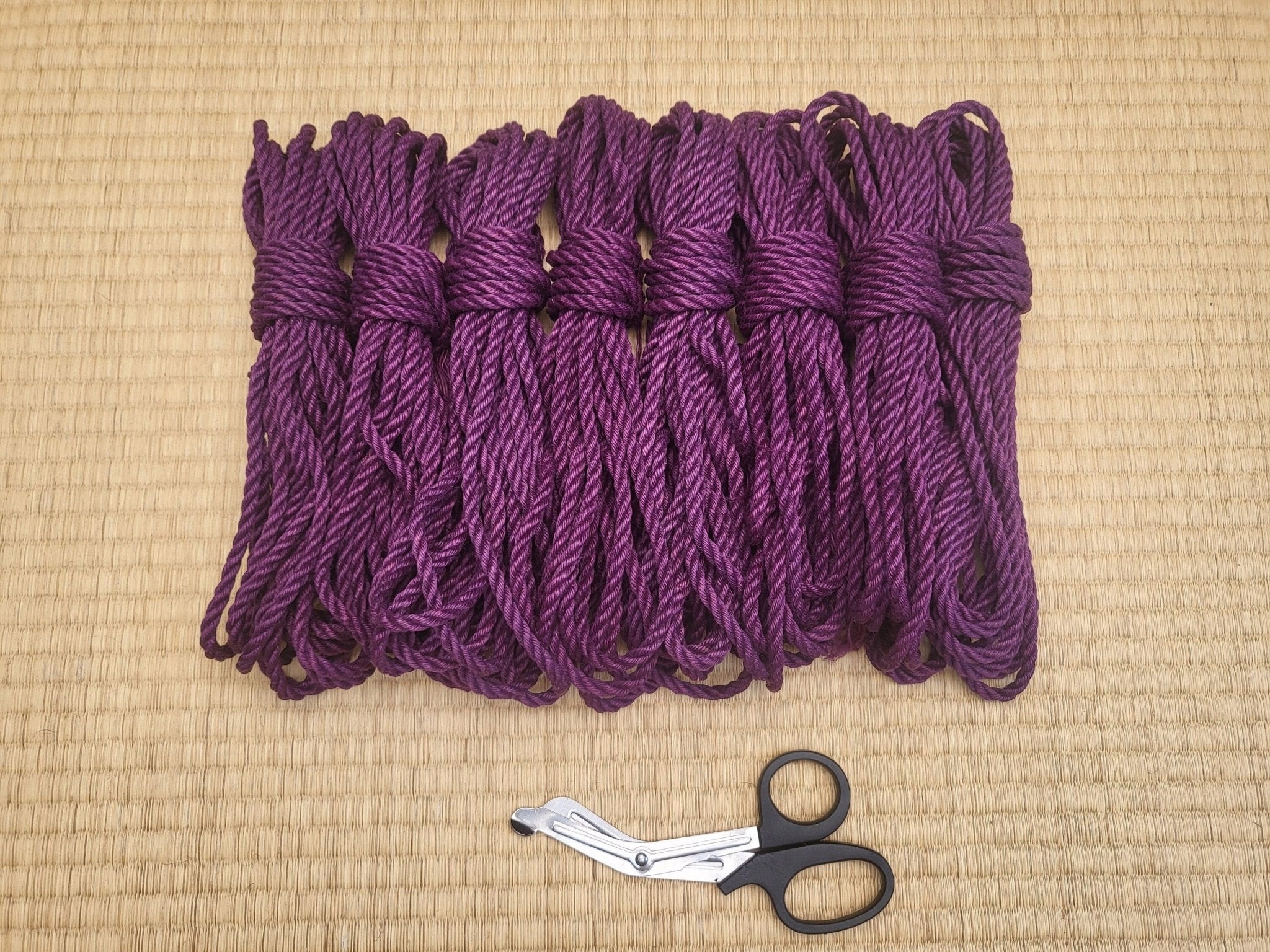 Violet Shibari Bondage Rope - Fully Treated Jute – RebornRopes