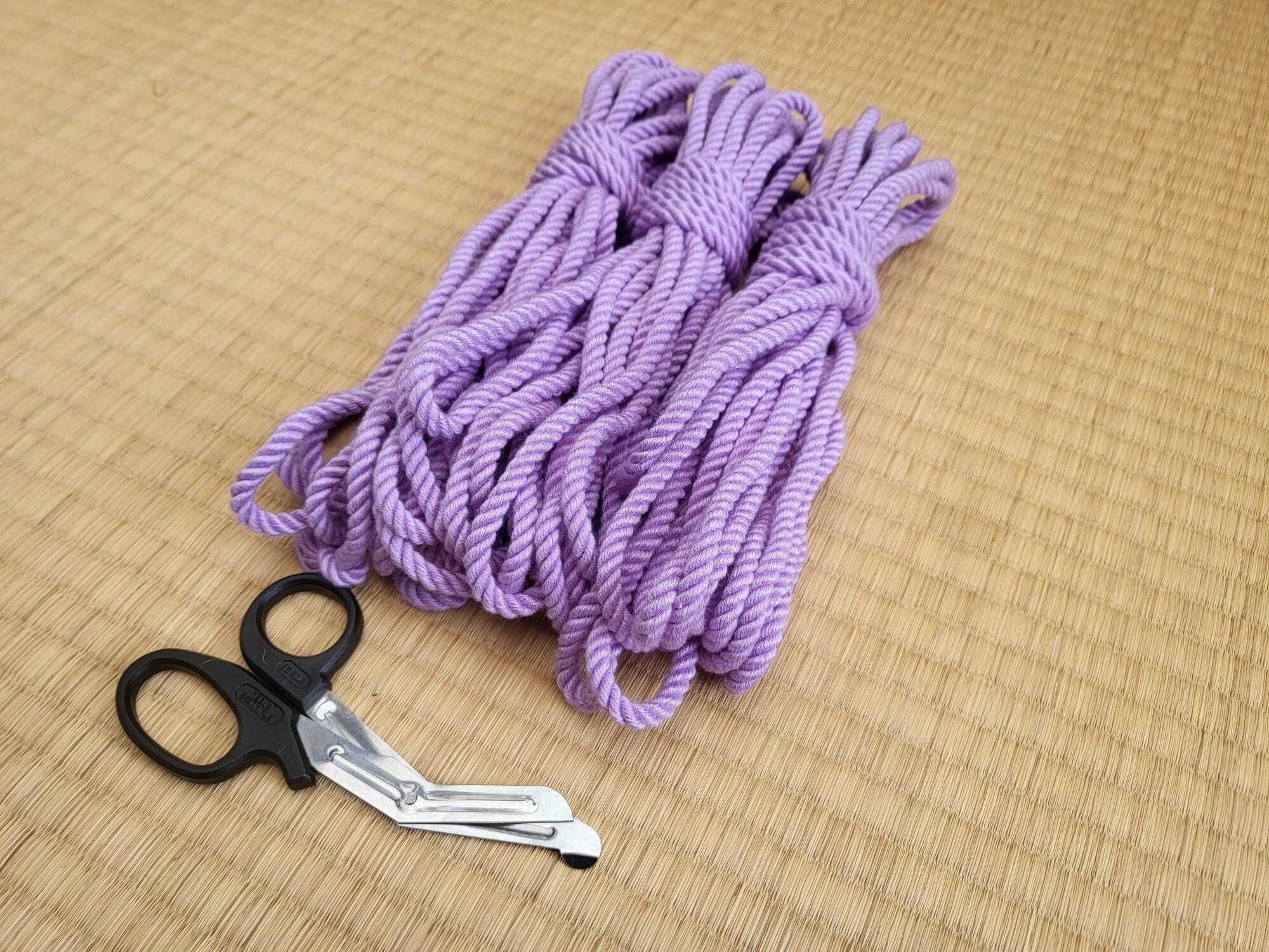 Shibari Ropes with Matching Day Collar - Free Delivery – RebornRopes